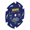 Irwin WeldTec 7-1/4 in. D X 5/8 Tungsten Carbide Tipped Fiber Cement Blade 6 teeth 1 pc 2016024